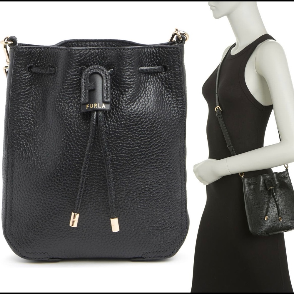 Furla Atena Leather Crossbody Bag
